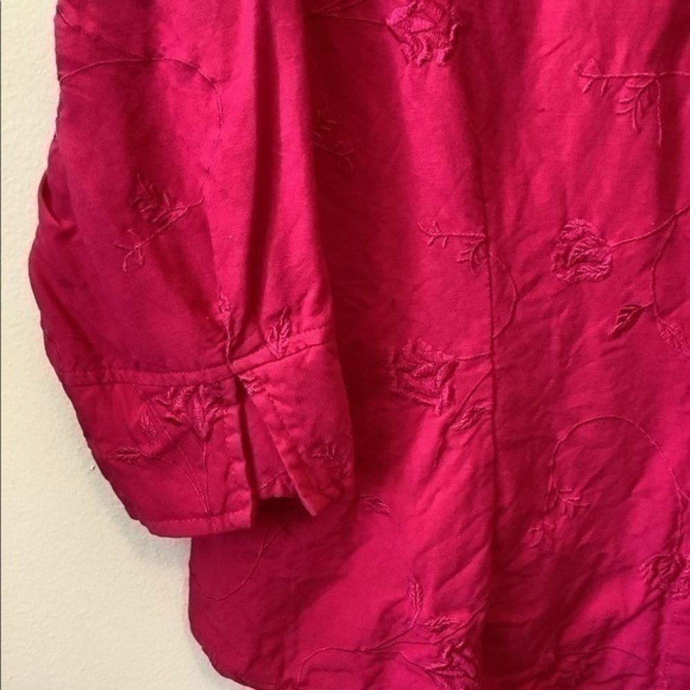 Briggs New York embroidered blouse - Picture 4 of 6